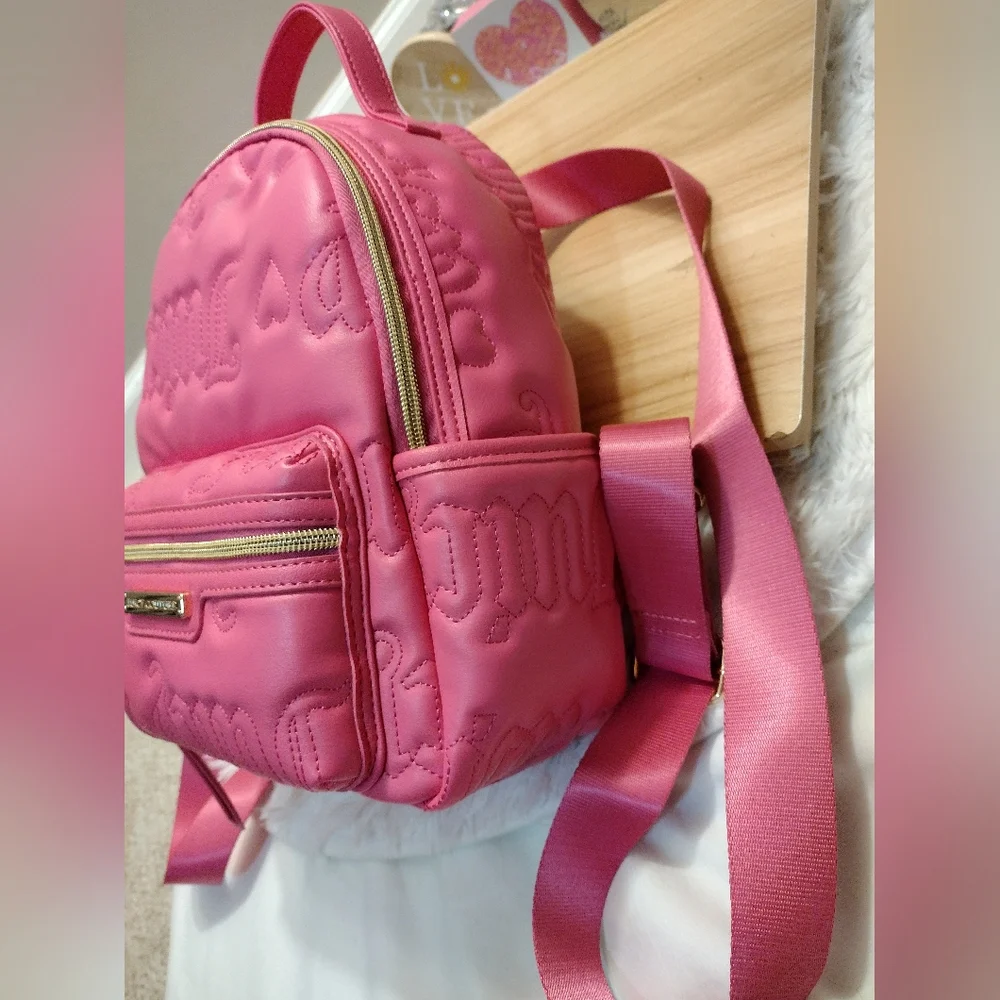 Juicy Couture Rosie Mini Backpack Color: Juicy Pink 🩷💖💎✨ (Bestseller) 🆕